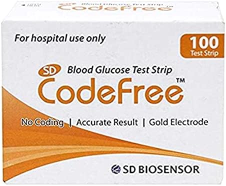 SD Codefree Blood Glucose Test Strips SD Biosensor