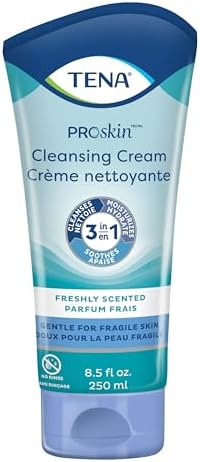 TENA ProSkin Cleansing Cream (Крем), Fragrance Free, 8.5 fl. oz (Унции) Tena