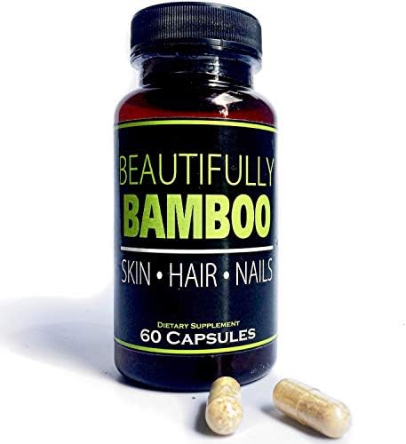 Ultra Vitamin for Skin, Hair, and Nail Growth. Enriched with Biotin, Bamboo Silica, Amino Acids and more (60 capsules) Beautifully Bamboo