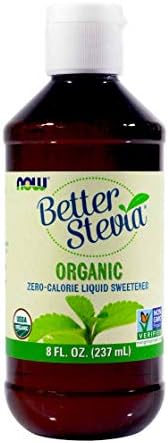 NOW FOODS ORGANIC BETTER STEVIA, 8 OUNCE, 2-PACK NOW Foods