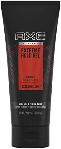 AXE Hair Styling gel Spiked Up Look 1 Count Extreme Hold Gel For Easy to Style Hair 6 oz Axe