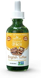 SweetLeaf Stevia Liquid (Жидкость) Sweet Drops (Капли) - Chocolate Flavored Drops, Stevia Liquid Sweetener, Zero-Calorie, Sugar-Free Syrup Alternative for Keto Coffee, Baking, Shakes, 2 Fl Oz (Pack of 2) SweetLeaf