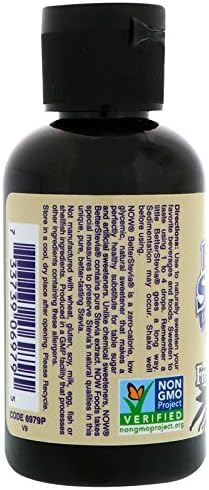 NOW Foods French Vanilla Liquid (Жидкость) Stevia, 2 Ounces (Pack of 5) NOW Foods