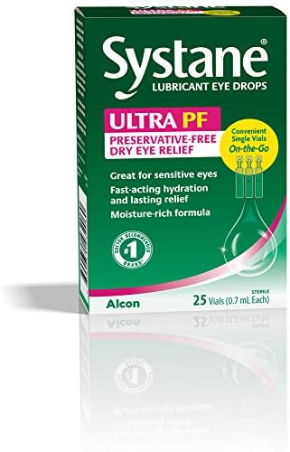 Systane Ultra Lubricant Eye Drops (Капли), 25 Count Systane