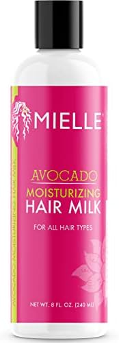 Mielle Organics Avocado Hair Milk for All Hair Types, Moisturizing Lotion for Dry Hair, 8 Ounces Mielle Organics