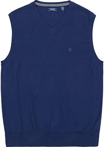 Мужской Вязанный Жилет IZOD Fine Gauge V-Neck IZOD