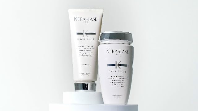 Kerastase Densifique Densité Conditioner | Thickening, Strengthening & Hydrating Conditioner | For Thicker & Fuller Looking Hair | With Hyaluronic Acid | For Fine, Thin & Thinning Hair | 6.8 Fl Oz KERASTASE