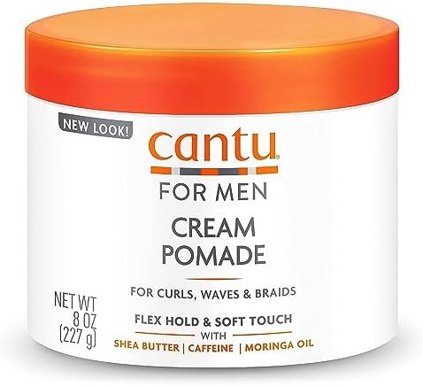 Cantu for Men Cream Pomade Flex Hold, 8 oz (Packaging May Vary) Cantu