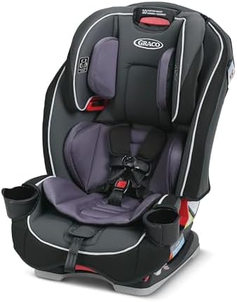 Graco SlimFit 3-in-1 Convertible Car Seat, Space Saving Design, Forward & Rear-Facing, Highback Booster Option €“ Annabelle Graco