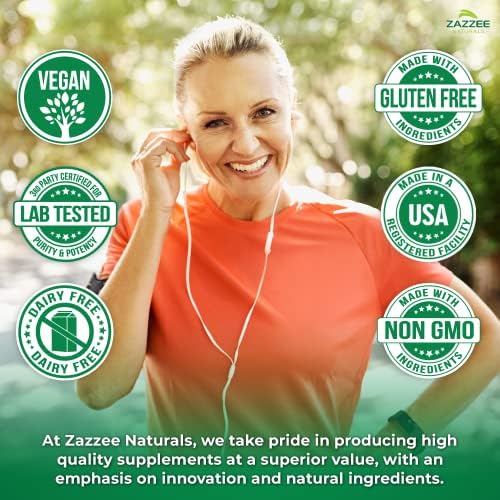 Zazzee Extra Strength Citicoline, 500 mg per Serving, 100 Vegan Capsules, Superior CDP Choline Form, 100% Vegetarian and Pharmaceutical Grade, 50-Day Supply, All-Natural and Non-GMO Zazzee