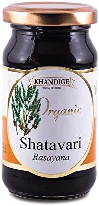 Organic Shatavari Rasayana 250g- Khandige USDA Certified Khandige organic