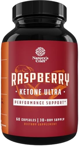 Blend of Raspberry Ketones, Green Tea Extract and African Mango – Lose Weight Faster – Potent Ingredients to Speed Up Weight Loss, Suppress Appetite & Burn Fat – 60 Capsules (Капсулы) Natures Craft