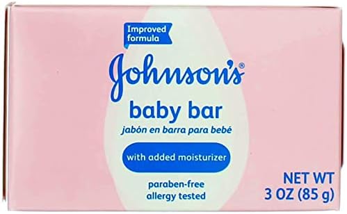 Johnsons Baby Bar Soap Boxed 3 Ounce (89ml) (3 Pack) JOHNSON & JOHNSON