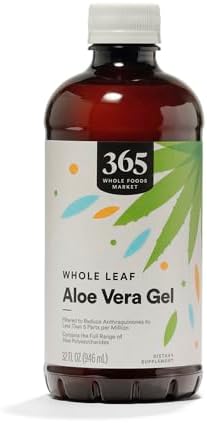 365 by Whole Foods Market, Aloe Vera Gel Whole Leaf Filtered, 32 Fl Oz 365 by Whole Foods Market