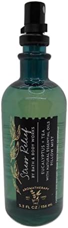 Bath & Body Works Aromatherapy Stress Relief - Eucalyptus Tea Pillow Mist, 5.3 Fl Oz , with Natural Essential Oils Bath & Body Works