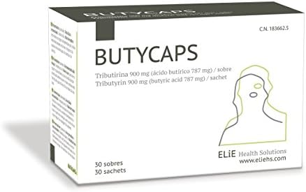 Tributyrin 900 mg - Butyric Acid 787 mg per Sachet - 30 Sachets Butycaps