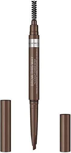 Rimmel Brow This Way Fill & Sculpt Eyebrow Definer, Blonde, 0.39x5.63x0.39 Inch (Pack of 1) Rimmel