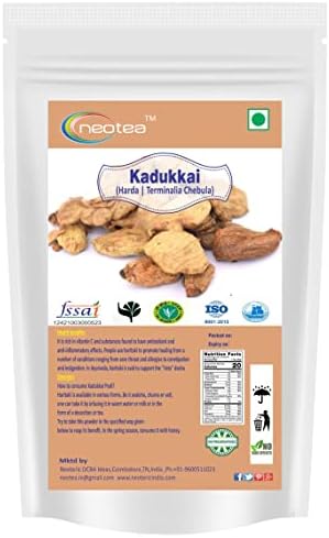 Neotea Harda | Terminalia Chebula | Kadukkai | Haritaki 250g Neotea