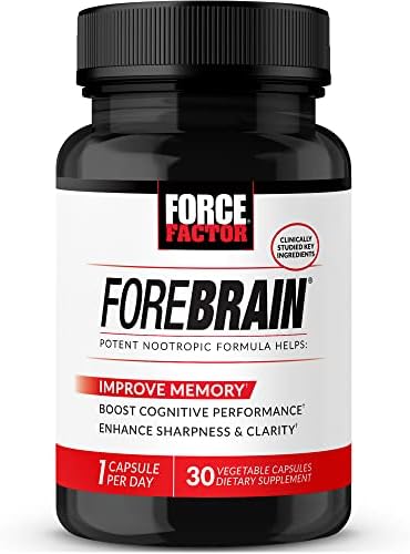 Добавка Forebrain для памяти и концентрации, 30 капсул Force Factor