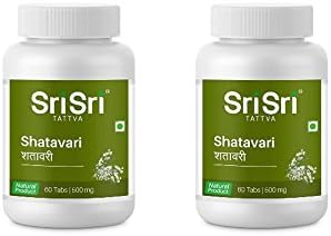 Shatavari 60 Tablets (Таблетки) (Pack of 2) Sri Sri Ayurveda