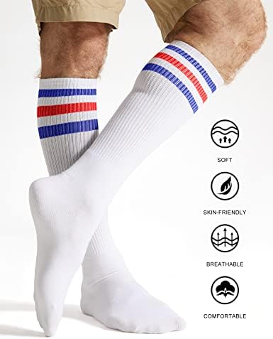 Joulli White Knee High Tube Socks 1-3 Pairs Joulli