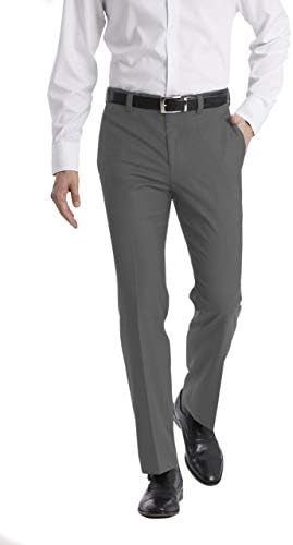 Calvin Klein Men's Modern Fit Dress Pants | Suit Pants for Men | Performance Stretch Fabric, Flat Front, Ready-to-Wear, Multiple Colors Calvin Klein