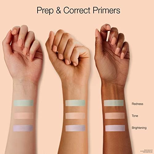 Neutrogena Prep + Correct Primer for Redness Correcting, Green-Toned Matte Makeup Primer with Seaweed Extract to Help Reduce Redness & Even Skin Tone, 1.0 oz Neutrogena