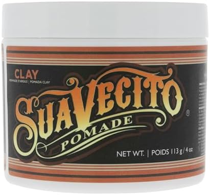 Suavecito Pomade Firme Clay - Strong Hold Hair Clay For Men - Low Shine Matte Hair Clay Pomade For Natural Texture Hairstyles Suavecito