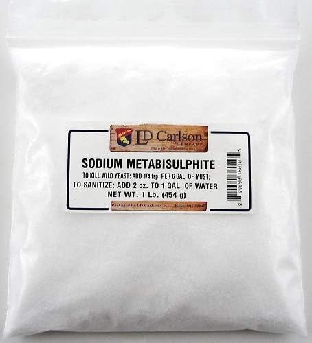 Sodium Metabisulphite 1lb The Homebrew Shop