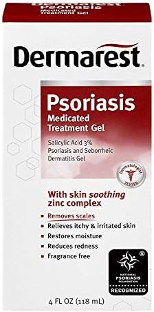 Dermarest Psoriasis Medicated Treatment Gel (Гель), 4 oz (Унции) (Pack of 6) Dermarest