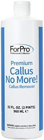 ForPro Professional Collection Premium Callus No More! Callus Remover, Fast-Acting Callus Removing Formula, 32 oz. ForPro Professional Collection