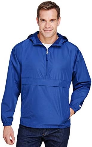 Champion Men's Packable Anorak Quarter-Zip Jacket Champion