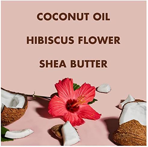 SheaMoisture Fair Trade Sulfate Free Coconut Hibiscus Curl & Style Milk with Silk Protein & Neem Oil For Thick, Defined, Curly Hair 8 oz SheaMoisture