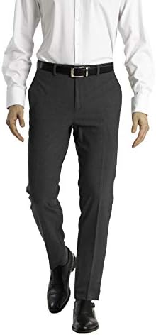 Calvin Klein Men's Slim Fit Stretch Dress Pants | Suit Pants for Men | Ultra-Tapered Suit Pants, Wrinkle-Resistant, Moisture-Wicking Fabric Calvin Klein