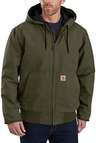 Мужская Повседневная куртка Carhartt Loose Fit Washed Duck Insulated Active Carhartt