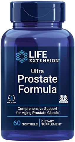 Ultra Prostate Formula - добавки для здоровья простаты с бета-ситостеролом, 60 мягких гелей Life Extension