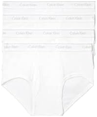 Мужские брифы из хлопка Calvin Klein, 6 штук, с эластичным поясом Calvin Klein