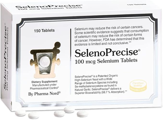 SelenoPrecise | Органическая форма селена 100 мкг с гарантией усвоения 88,7% Pharma Nord