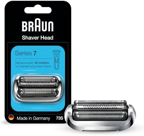 Braun Series 7 New Generation Electric Shaver 73s Replacement Head, Compatible with 7020s, 7025s, 7085cc, 7027cs, 7071cc and 7075cc Shavers Braun