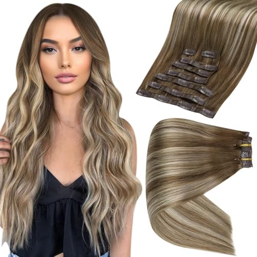 Full Shine Clip in Hair Extensions Black Women 10 Inch Lacer Clip in Hair Extensions Jet Black Real Human Hair Remy Hair Extensions Straight for Thin Hair Natural Hair Extensions 3 Pcs 60 Grams Full Shine