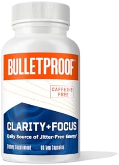 Bulletproof Clarity & Focus Capsules (Капсулы), 60 Count, Caffeine-Free Supplement to Promote Mental Clarity and Alertness, Formerly Named Smart Mode, Packaging May Vary BulletProof