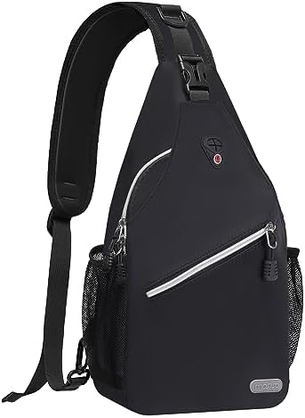 Рюкзак для походов MOSISO Sling Backpack, многофункциональная сумка через плечо для путешествий, армейский зеленый, средний Mosiso