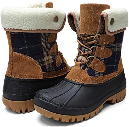 Женские Зимние ботинки и сапоги STQ Winter Duck Boots STQ