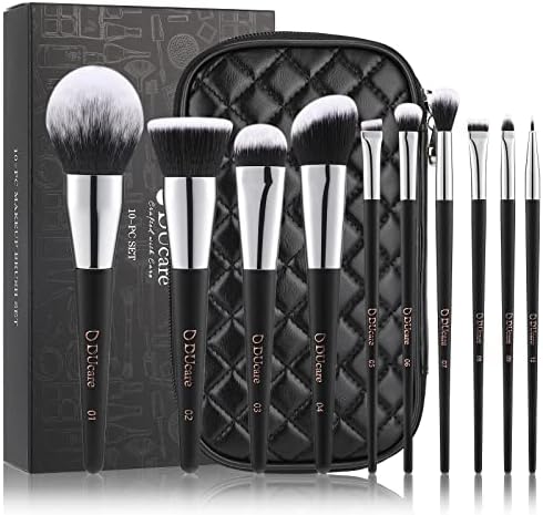 DUcare Makeup Brushes Professional 32Pcs Make up Brushes Set Premium Synthetic Kabuki Foundation Blending Brush Face Powder (Порошок) Blush Concealers Eye Shadows DUcare