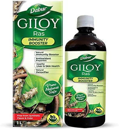 Dabur Giloy Juice Immunity Booster With Natural Source Of Antioxidants - 1 L Dabur