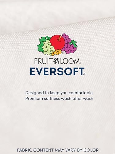 Fruit of the Loom Men's Sleeveless Tank A-Shirt, Tag Free & Moisture Wicking, Ribbed Stretch Fabric Fruit of The Loom