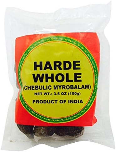 Harde Whole (Chebulic Myrobalan) - 100 Grams Raja Foods