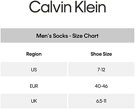 Calvin Klein Men's Socks Athletic Cushioned High Quarter Cut Socks Calvin Klein