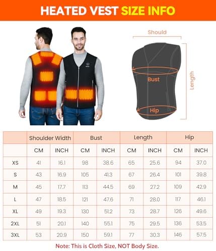 Унисекс Пуховой жилет DOACE Heated Vest DOACE