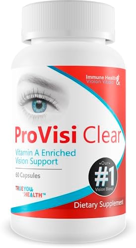 Pro VisiClear For Eyes - Vitamin A Enriched Vision Support - Vitamin Based Support To Support Vision Naturally - Natural Antioxidant Pro Visi Clear Pill Enhanced With Premium Ingredients True You Health